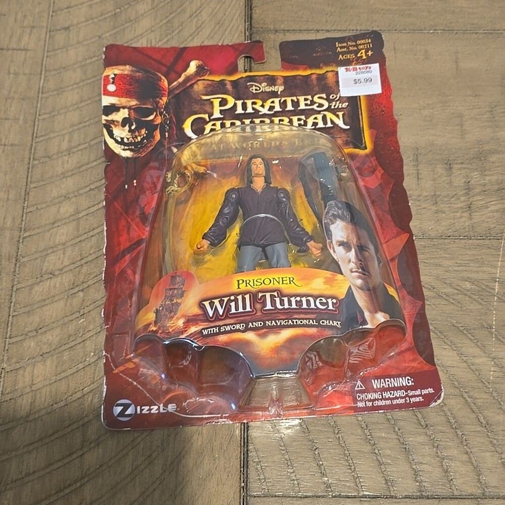 Pirates of the Caribbean At Worlds End Prisoner WILL TURNER Action Figure